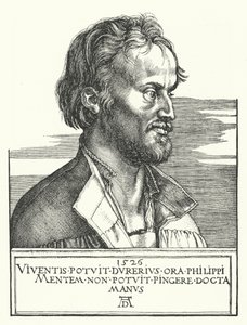 Philipp Melanchthon, riformatore luterano tedesco da Albrecht Dürer